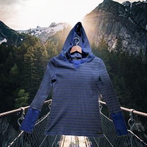 Calvin Klein Performance Striped Thermal with Hood